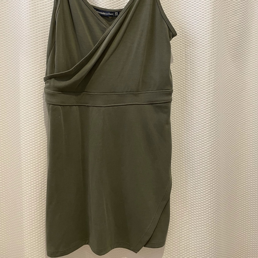 Olive green romper